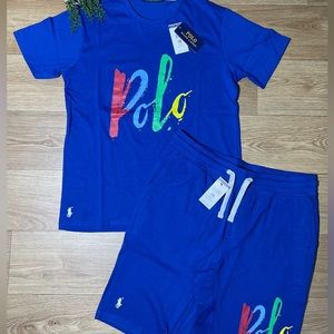 Polo short sets small -3x #214-304-1562